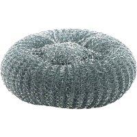 Leecroft Galvanised Pot Scourer XL in Silver