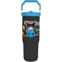 Sanrio Rock Out Kuromi 880ml Tumbler in True Black
