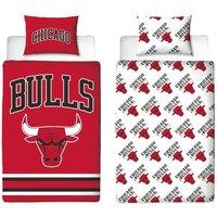 NBA Chicago Bulls Reversible Duvet Set | Size: Double