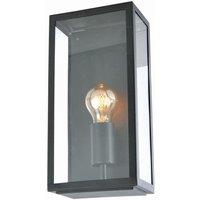 Netlighting Minerva Outdoor Wall Lantern Satin Black IP44