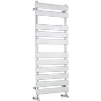 Balterley with 11 Flat Panels 1058 BTU Chrome 1200mm x 500mm in Silver