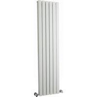 Balterley Lucia Square Vertical Double Panel Radiator, 1500 x 354mm, Satin White