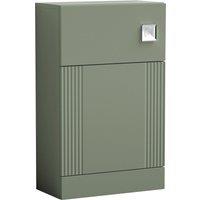 Balterley Retro Floor Standing Bathroom WC Toilet Unit - 500mm - Satin Green