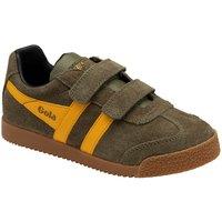 Gola Classics 'Harrier Strap' Suede Trainers in Khaki | Size: 2