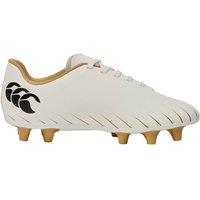 Canterbury Speed Falcon Team Firm Ground Rugby Boots in White | Size: 9