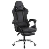 EONLION Home Office Chair Ergonomic Gaming Chair with Adjustable Headrest in Black