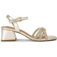 KG Kurt Geiger Women's 'Abra' Heels in Gold | Size: 4