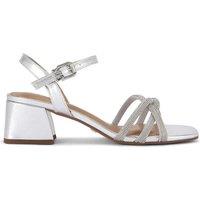 KG Kurt Geiger Women's 'Abra' Heels in Silver | Size: 3