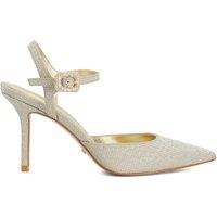 Dune London Women's 'Channel' Court Shoes in Gold | Size: 6