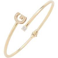 Latelita Women's Initial Bangle Gold G