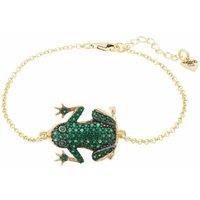 Latelita Women's Frog Prince Bracelet Gold in Green
