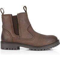 CATESBY ENGLAND Women's Elmsley Premium Leather Boots in Brown | Size: 8
