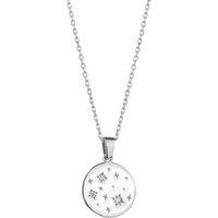 Spero London Women's Fine Celestial Diamond Pendant Sterling Silver Necklace