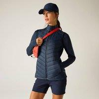 Dare 2b Women's Air Lite Water Repellent Quilted Gilet in Mid Navy | Size: 20