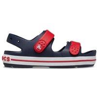 Crocs Kids Crocband Play Sandal in Navy | Size: Infant 11