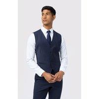 Ted Baker Men's Performance Panama Waistcoat in Navy | Size: 34R