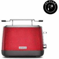 KENWOOD Mesmerine 2 Slot Toaster 980W Red EU Plug