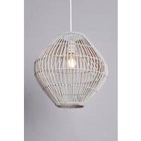 BHS Lighting Bobbin Easy Fit Light Shade, Grey