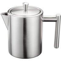 Stellar Oslo, 3 Cup Teapot, 600ml in Metallic Silver