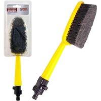 BARGAINS-GALORE 2 In 1 Spray & Wash Cleaning Brush Soft Bristles Window Cleaning Tool