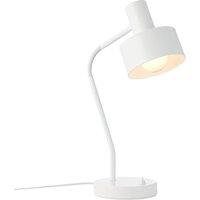 Nordlux Matis Table Lamp White Metal Office E27 Switch
