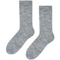 Steven Men's 1 Pack Alpaca Wool Warm Boot Socks for Winter in Light Grey | Size: 6-8