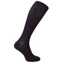 Steven Men's 1 Pack Knee High Long Merino Wool Socks for Winter in Grey | Size: 9-11