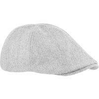 Beechfield Men's Ivy Flat Cap in Light Grey