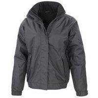 Result Core Men's Channel Jacket in Black | Size: 4XL