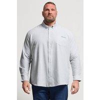 BadRhino Men's Stripe Oxford Shirt in Light Blue | Size: 3XL