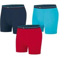 Atlas for Men Men's Plain Boxer Shorts (Pack of 3) in Navy | Size: 4XL