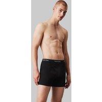 Calvin Klein Men's Cotton Boxer Briefs 3 Pack - Black | Size: Medium