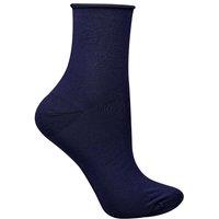 Steven Women's Bamboo Sensory Socks - Soft Seamless Design for All Day Comfort Socks in Navy | Size: 3-5
