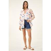 Roman Women's Shell Print Textured Shirt | Size: 16