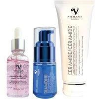Vital Skin London Anti-Aging Skincare set in Pink | Size: 3pc