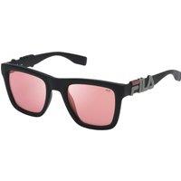 FILA SF9416-51U28K Square/Rectangle Sunglasses in Black