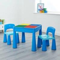Liberty House Toys 5-in-1 Multi-Purpose Table & Chair Set in Blue