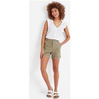 TOG24 Women's 'Canvey' Chino Shorts in Pale Green | Size: 10