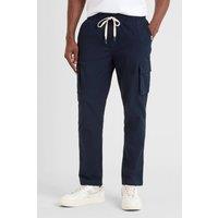 TOG24 Men's 'Silas' Cargo Trousers in Dark Indigo | Size: Small
