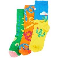 Frugi Men's Rock My Socks 3 Pack | Size: 3-6