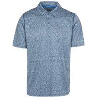 Trespass Men's Monocle Quick Dry Polo Top in Light Blue | Size: Large