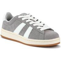 Pavers Men's Suede Lace-Up Trainers in Grey | Size: 10