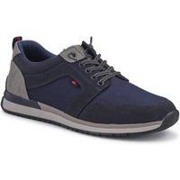 Pavers Men's Wide Bungee-Laced Slip-On Shoes in Navy | Size: 9