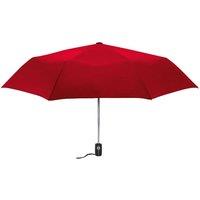 MidOcean Men's Gentlemen Windproof Stick Umbrella in Red