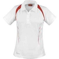 Spiro Women's Team Spirit Polo Shirt in White | Size: 8