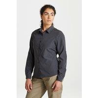 Craghoppers Women's 'Expert Kiwi' Long Sleeved Shirt in Grey | Size: 12