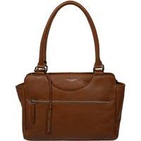 Pure Luxuries London Women's 'Mooki' Leather Handbag in Tan