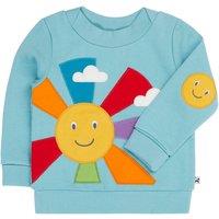 Frugi Easy On Jumper in Baby Blue | Size: 6-7 Years