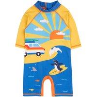 Frugi Little Sun Safe Suit in Yellow | Size: 1-2 Years