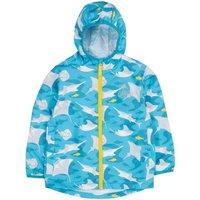 Frugi Boy's Rain Or Shine Jacket in Blue | Size: 4-5 Years